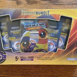 Pressti Bundle Gaming Pokémon Cards 5 Pack Surprise Bundle