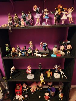 Anime Figures $25 Each