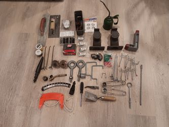 Lot of assorted tools and hardware