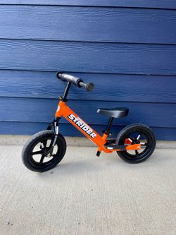 Strider Sport Bike, 12” Orange