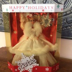 Barbie 1989 Happy Holidays 