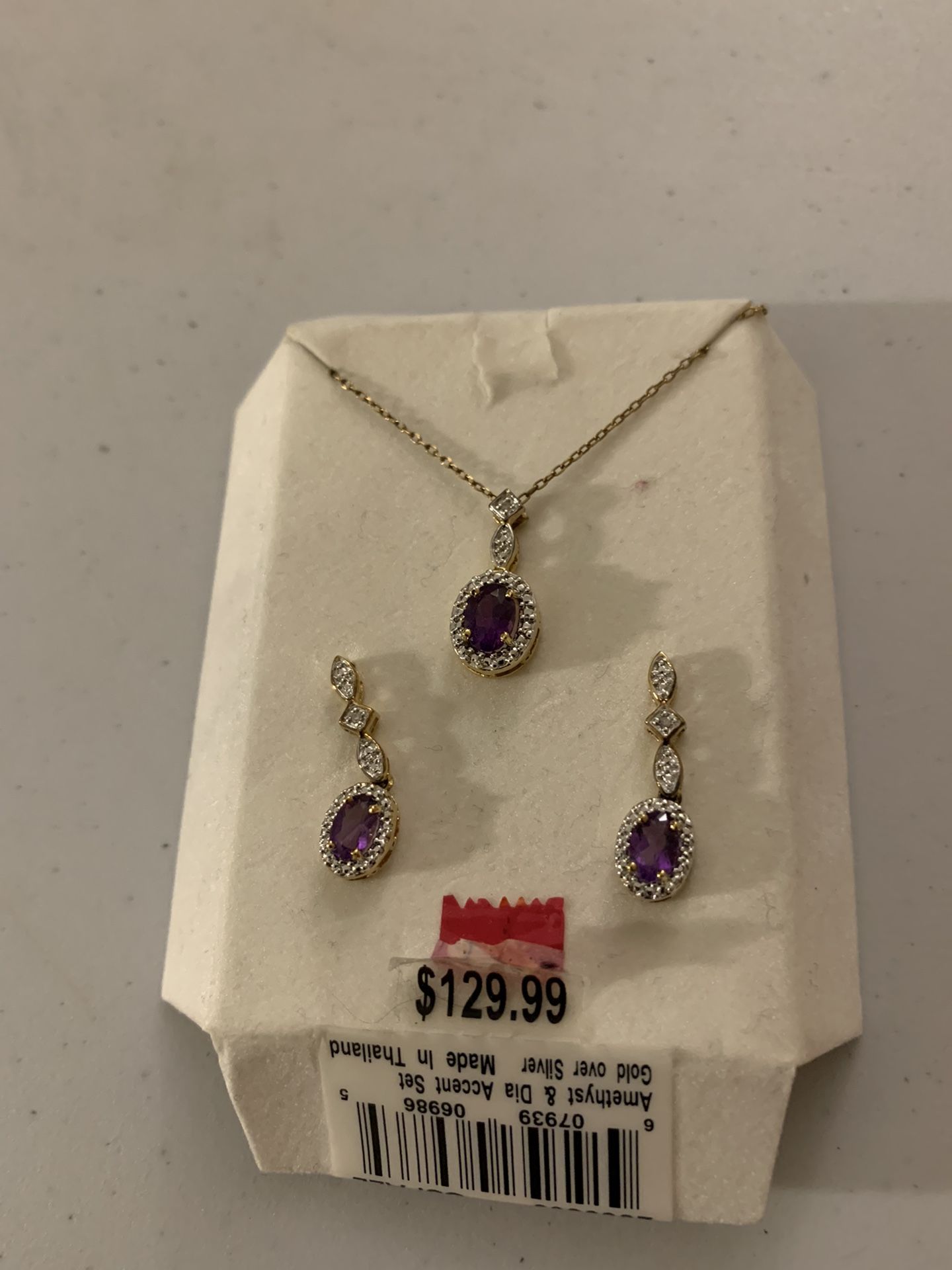 GOLD PLATED JEWELRY SET