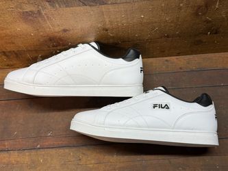 Fila West Naples Size 13 White Black Synthetic Sneakers