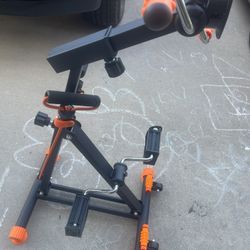 Exerciser Bike Hand Arm Leg and Knee Peddler, Arm Leg Knee Physical Therapy Exercise Bike, Adjustable Fitness Recovery Equipment