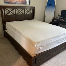 Ethan Allen Queen Bed Frame