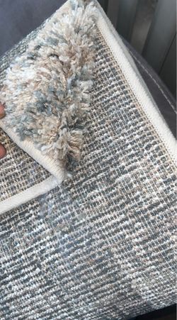 Brand new grey area rug