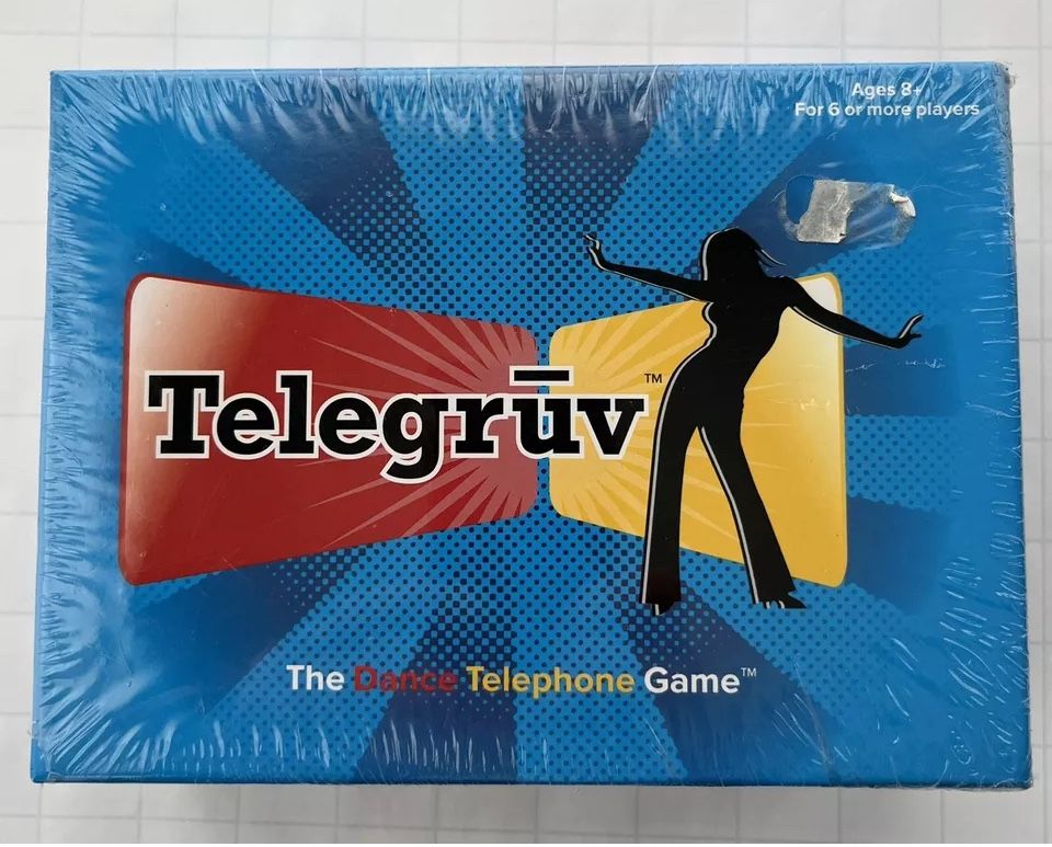 Telegruv The Dance Telephone Game - Party & Song Fun UNOPENED