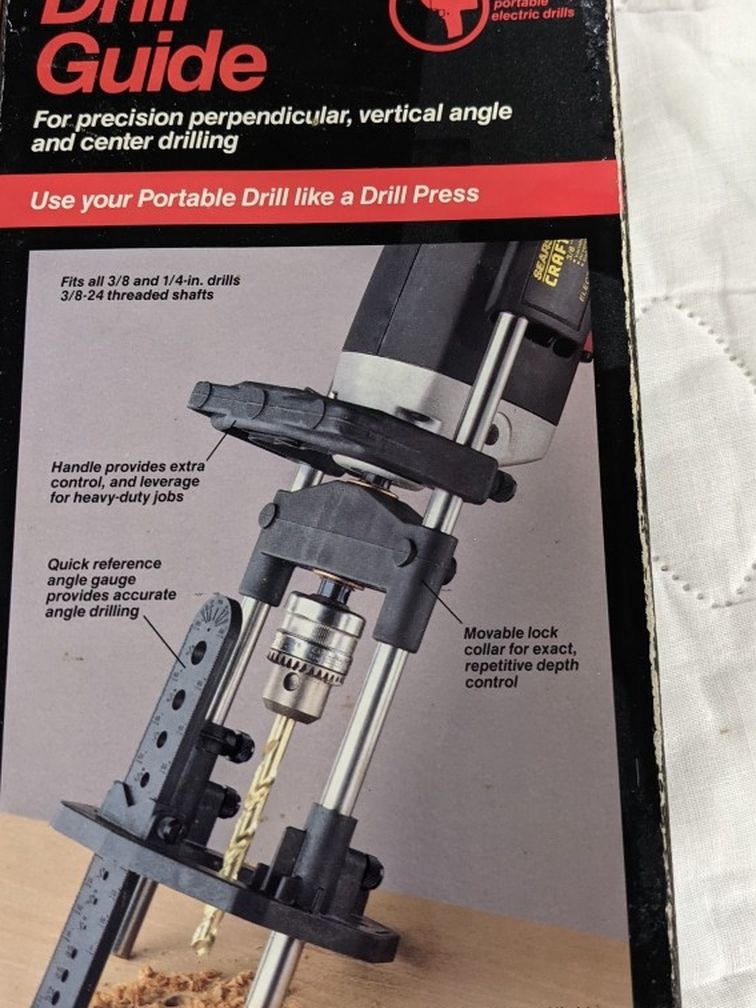 Vintage Sears Craftsman Drill Guide