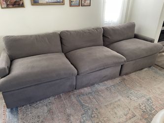 Luxury Modular Reclining Sofa w/ USB – Like New ($3,000 Retail)