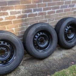 Metal Rims Steel Wheels Civic Accord CRV Camry Corolla RAV4 Passat Jetta Rouge Altima Sentra 