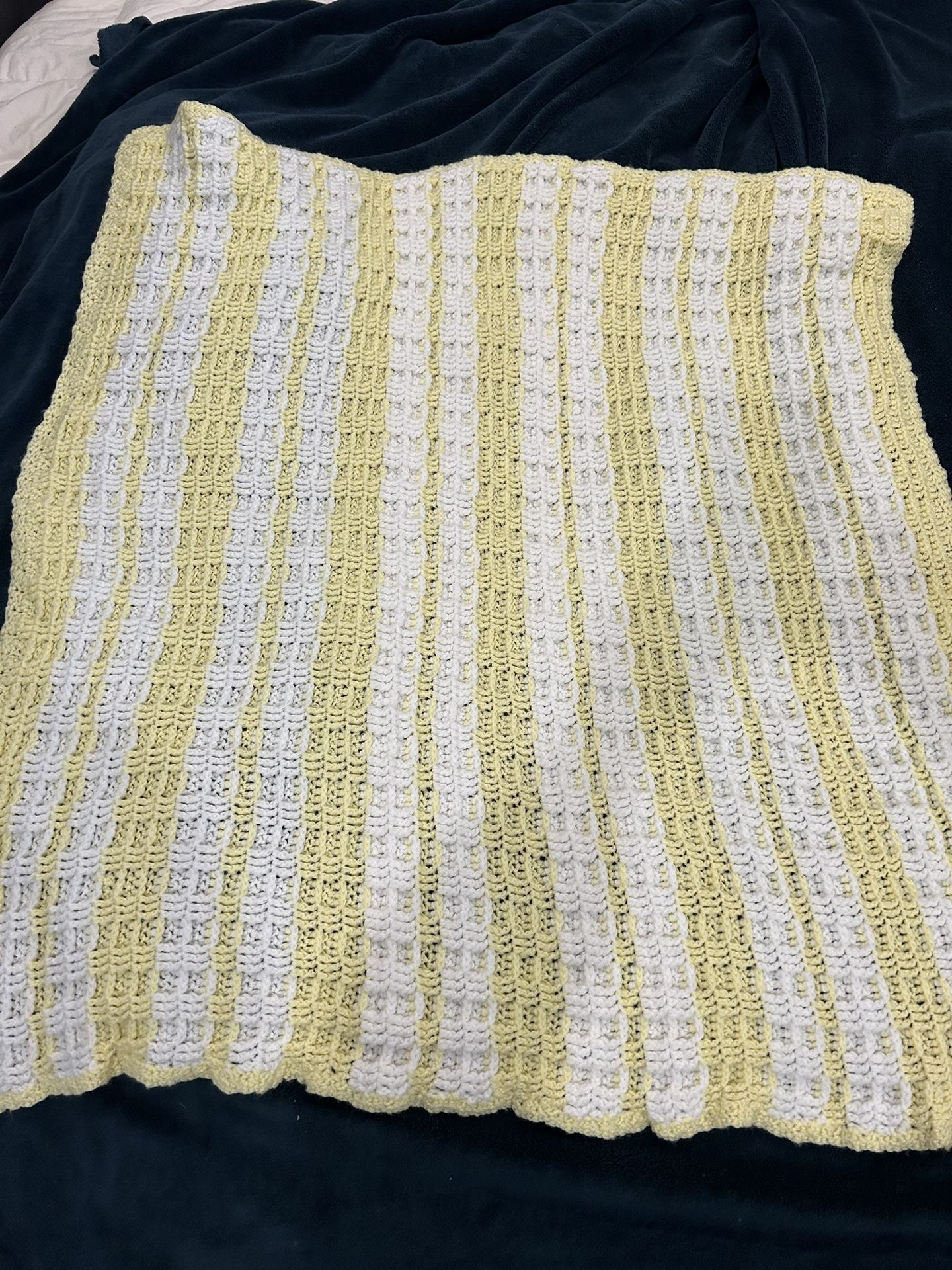 Hand Knit Blanket