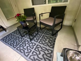 Balcony furniture set