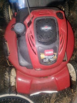 Toro lawnmower