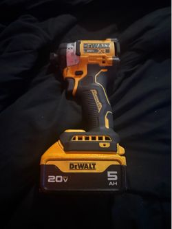 20-Volt Maximum XR Cordless Brushless 1/4 in. 3-Speed Impact Driver (Tool and battery)