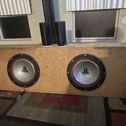 JL Audio Subs with box 