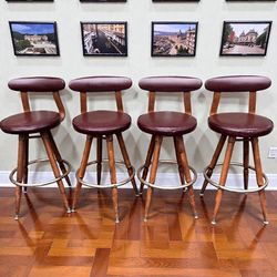Calorator Furniture Vintage MCM Bar Stools 