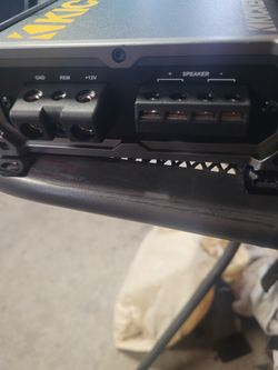  Loud Kicker Amplifier 800wtts New No Box One Week Use