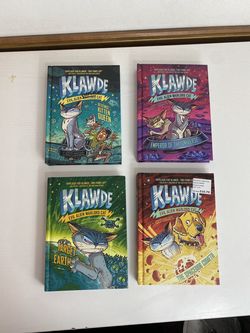 Klawde Book Series Set Vol 3-6