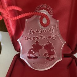 Disney Waterford Ornament
