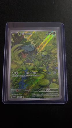 Bulbasaur 151 Illustration Rare 