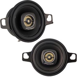 Pioneer Car Electronics Pioneer TS-A709 A Series 2-3/4” 2-Way, 450 W Max Power, 16mm Tweeter – Coaxial Speaker (Pair), Black 