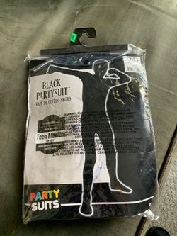 Halloween- Black Partysuit
