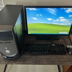 Vintage Dell Dimension 4600 Tower System.  2.79 GHz Pentium 4. 80 GB HDD. 768 GB Ram