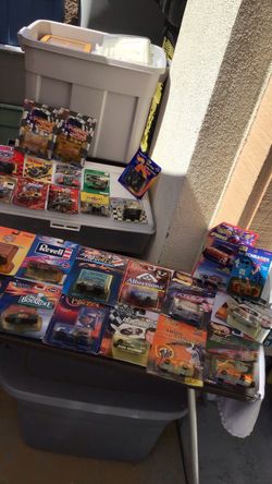 Collectible NASCAR hot wheels and others