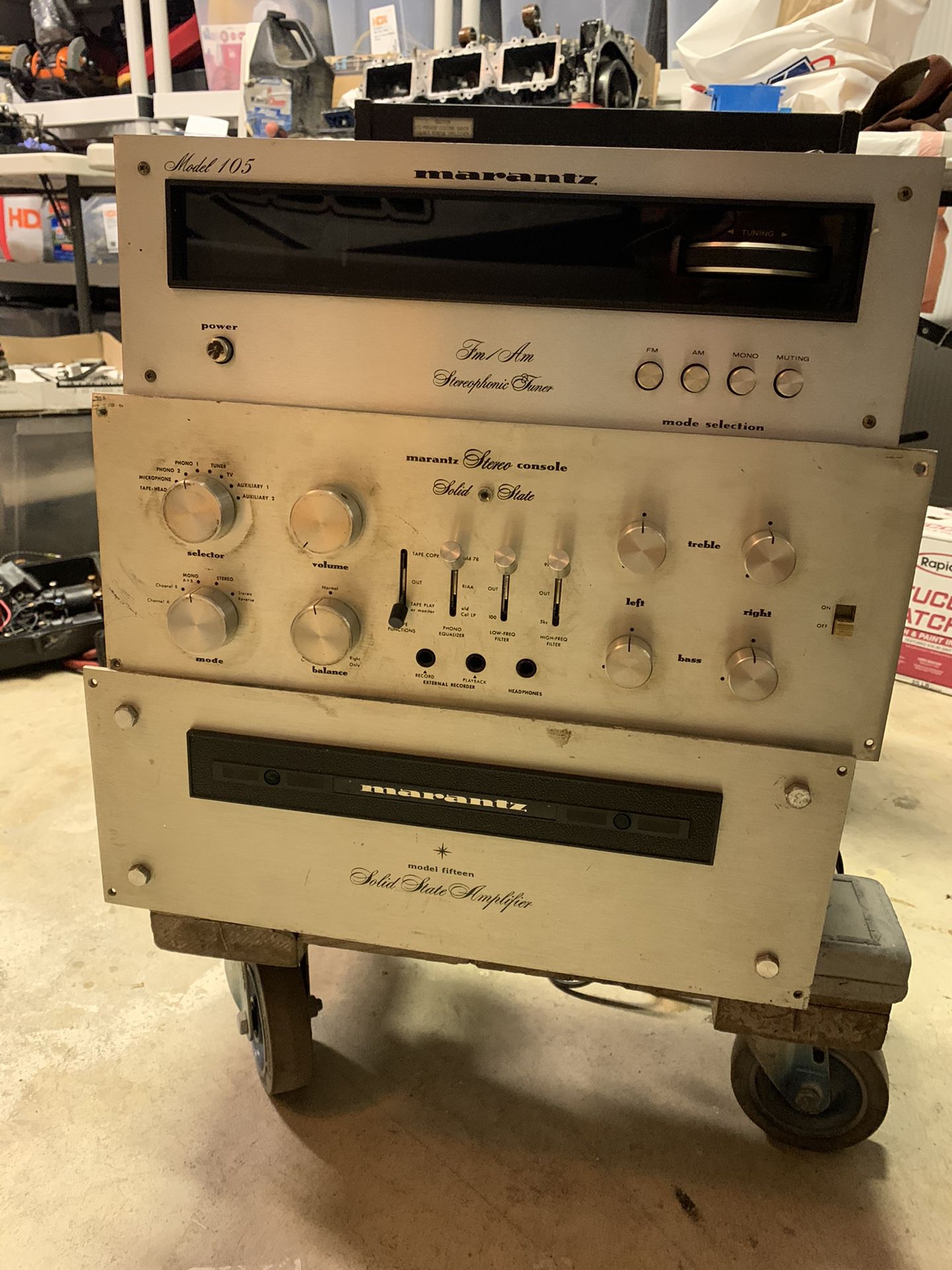 Veraangenamen Buitenboordmotor geleider Selling my Vintage Marantz Stereo Set for Sale in Pompano Beach, FL -  OfferUp
