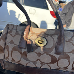 Brown coach $30 FIRM Cash only