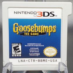 Goosebumps - Nintendo 3Ds