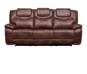 Weston Reclining Sofa with Drop Down Table and Weston Glider Recliner