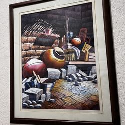 Paint With Glass Frame