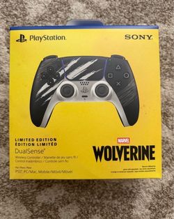 Playstation 5 dualsense wolverine adamantium controller
