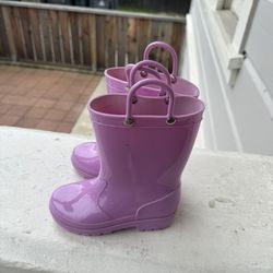 Girls Rain Boots Size 10