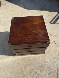 Wood dresser / night stand