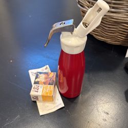 Whipped Cream Canister $10