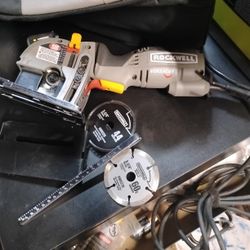 Rockwell Mini Circular Saw W/ Laser & Accessories 