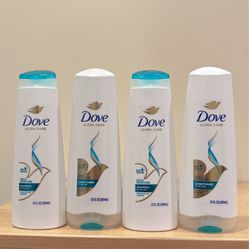Dove Daily Moisture shampoo & conditioner 12 oz: 2 for $4