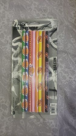 Lakers color pencils