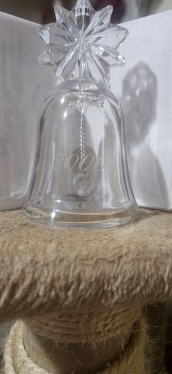 Princess house crystal bell