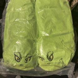 Brand New The Grinch Sneaker Slippers New 