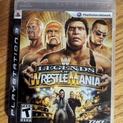 WWF Legends Of WrestleMania PlayStation 3