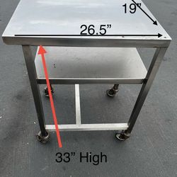 Stainless Steel Table