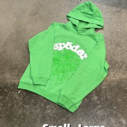 Green Spider Hoodie