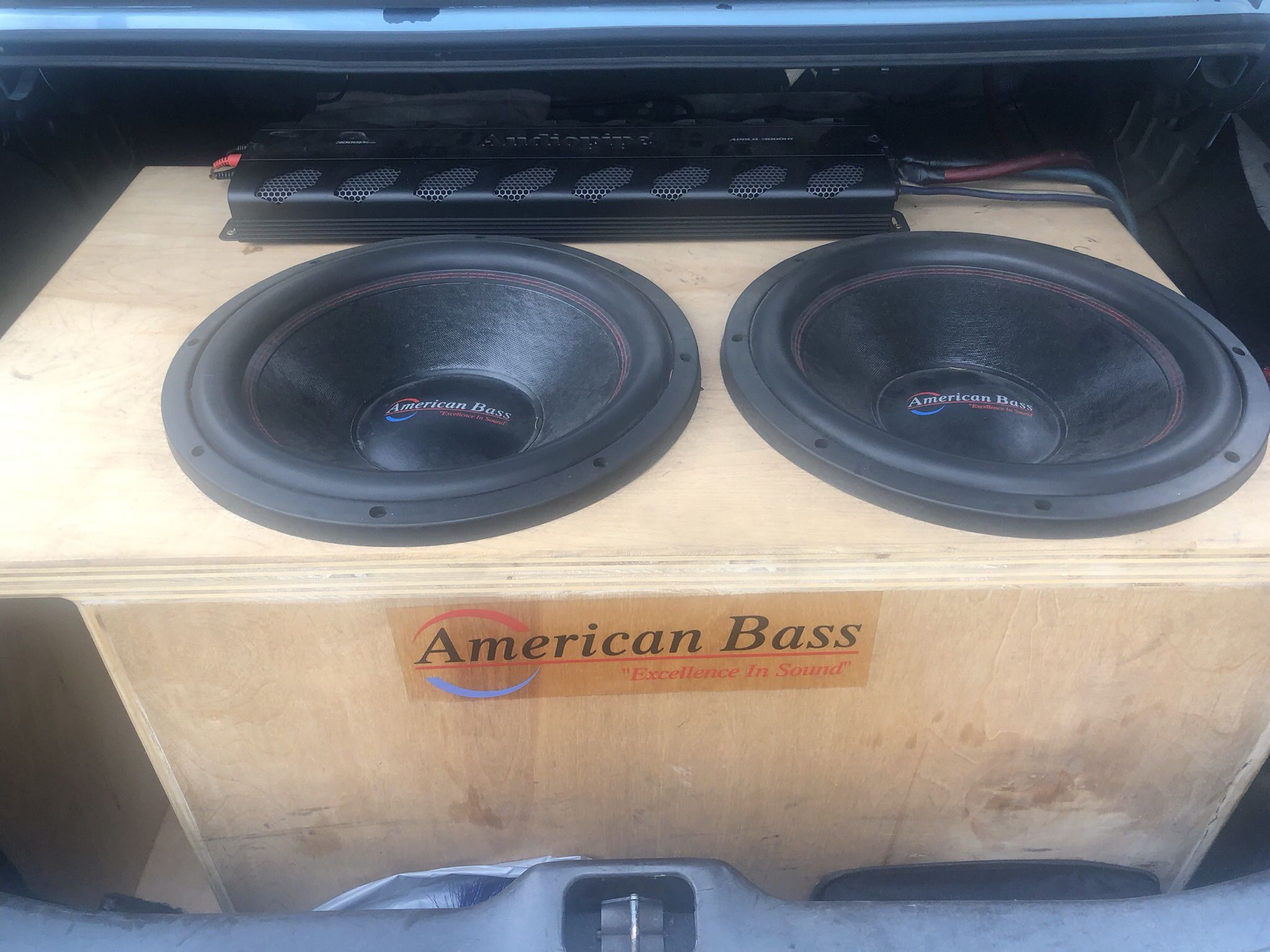Subs and Amp