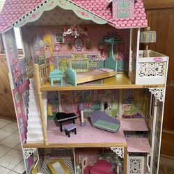 Kidscraft Annabelle Dollhouse With Furniture 