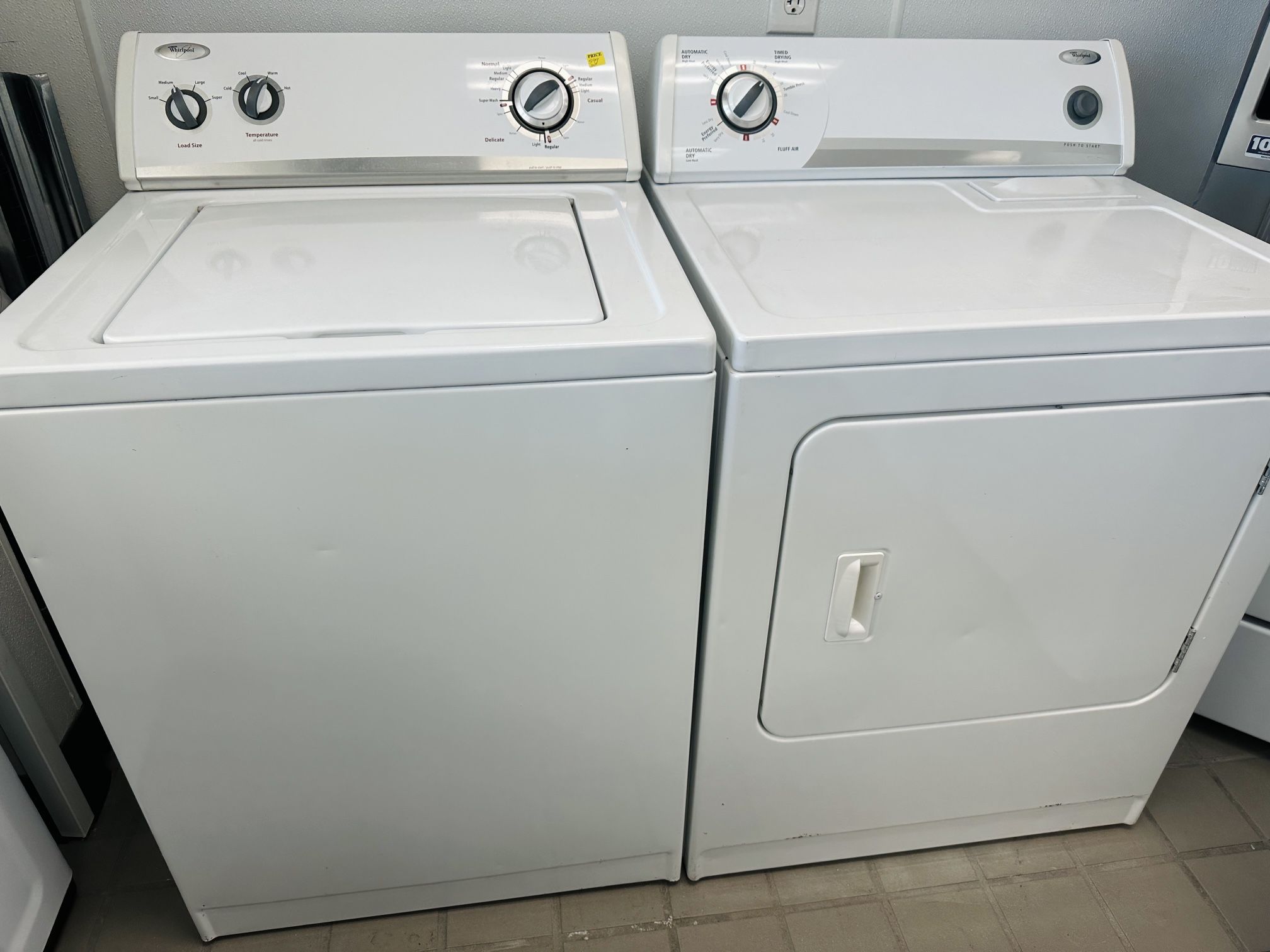 Whirlpool Washer And Dryer Set 