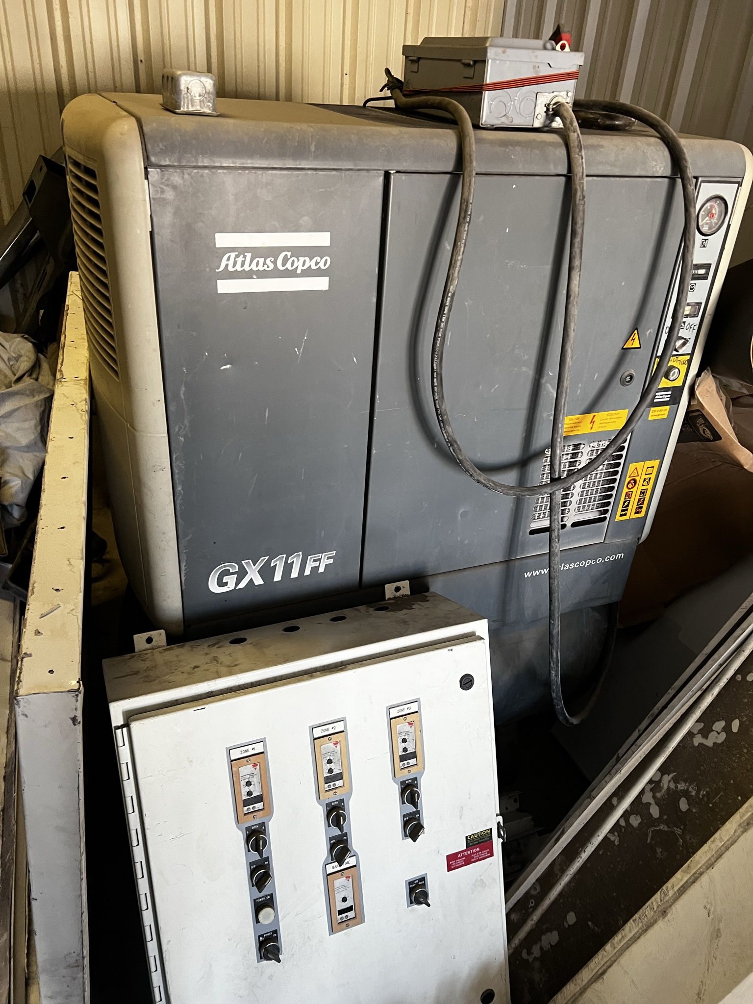 Atlas Copco Gx11 Ff Air Compressor.