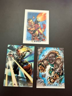 1995 Cross Skybox Youngblood Comics Sticker Card Rare